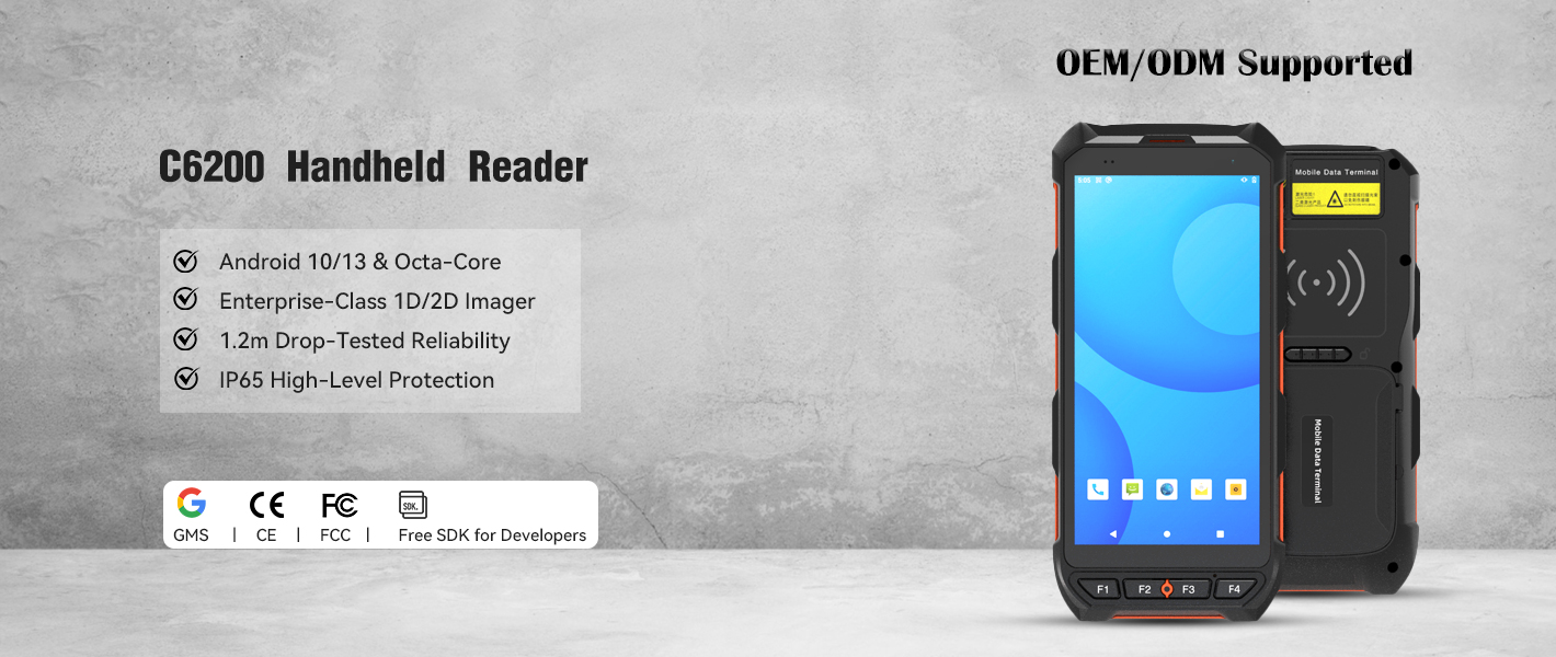 Built-in UHF RFID Reader C6200（images 1）