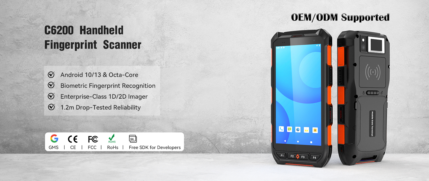 Handheld Fingerprint Scanner C6200（images 1）