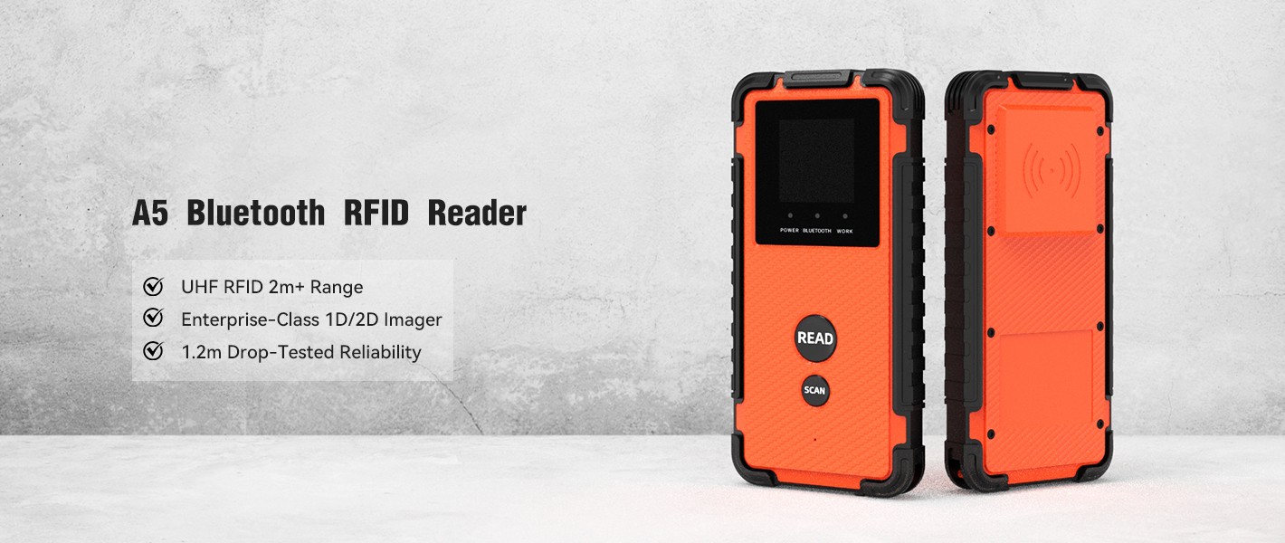 Barcode& RFID Scanner A5（images 1）