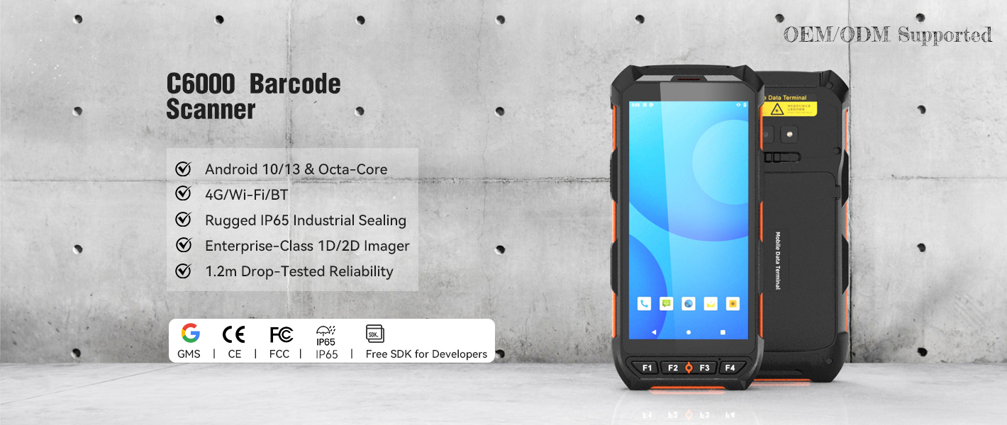 Rugged Scanner PDA C6000（images 1）